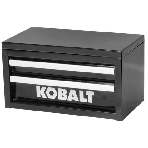 kobalt mini 10.83-in 2-drawer steel tool box|lowes kobalt mini tool box.